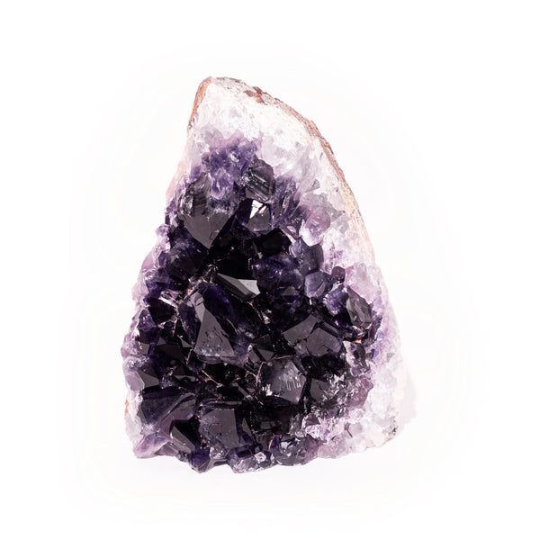 Natural Purple Amethyst Quartz Crystal Cluster Geode