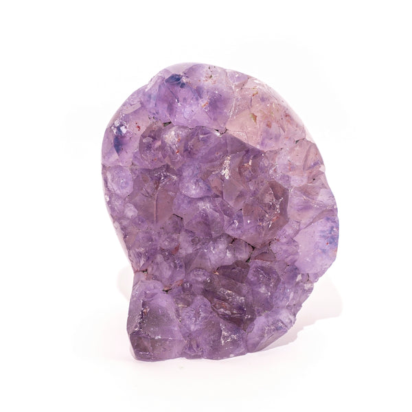 Lemurea Natural Purple Amethyst Quartz Crystal Cluster Geode