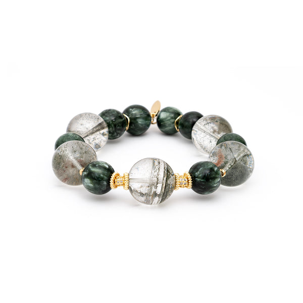 Lemurea May Birthstone Gift Box – Green Phantom Quartz