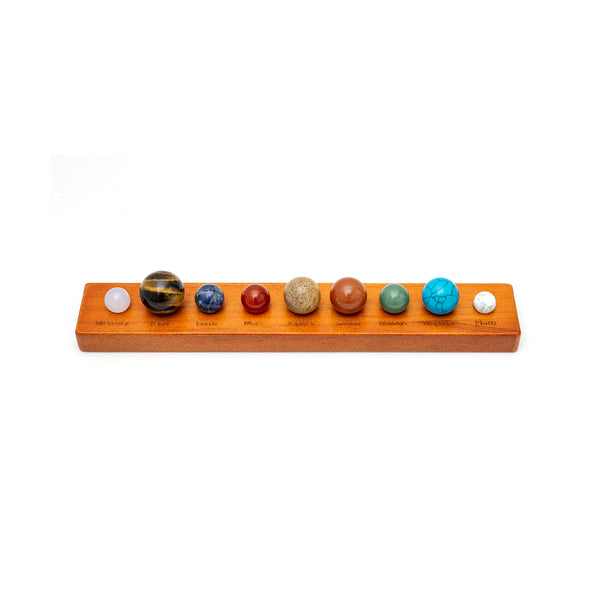 Lemurea GEMSTONES & MINERALS Solar System Desk Decoration Accessory